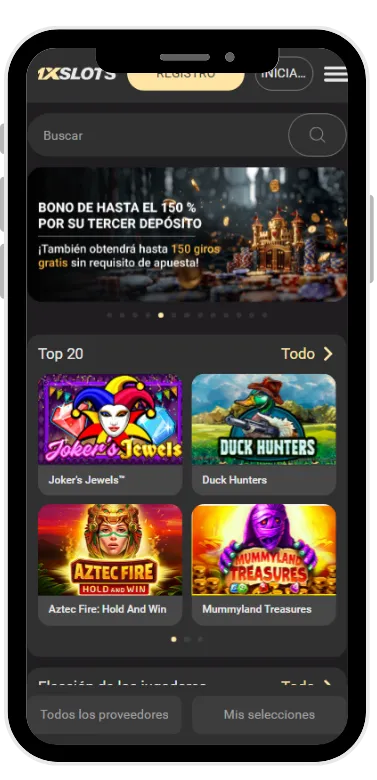 Visitar 1xSlots